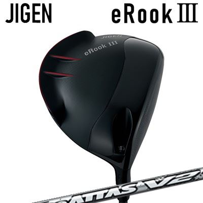 カスタム野球クラブ ジゲン イールークスリー １番ウッド USTマミヤ ジ アッタス V2JIGEN eRook 3 Driver UST Mamiya THE ATTAS V2