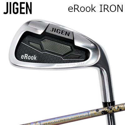カスタムクラブ 2022年モデル ジゲンゴルフ eRook アイアン ワクチンコンポ GR38プレミアム アイアンJIGEN eRook IRON WACCINE COMPO GR38premium IR6本セット(#5～PW)｜オーエスゴルフ