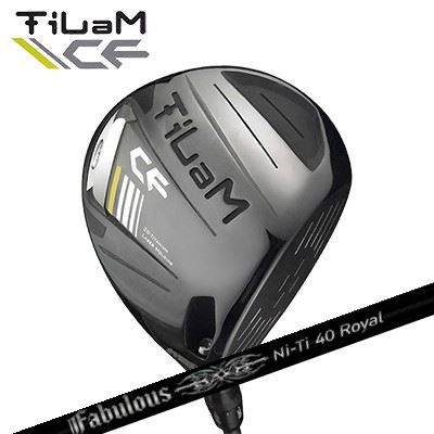 カスタム野球クラブ ティラム CF １番ウッド ティーアールピーエックス ファビュラス ニーティー 40 ロイヤルTiLaM CF DRIVER TRPX Fabulous ニッケル-Ti 40 Royal
