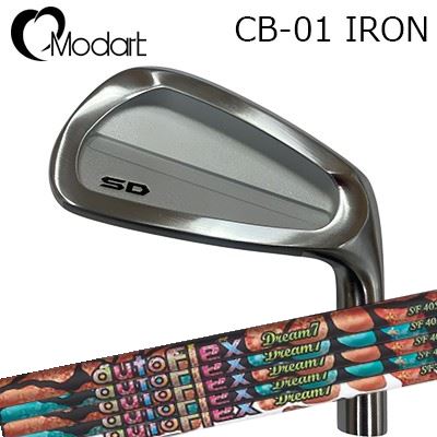 カスタム野球クラブ モダート CB-01 アイアン オートフレックスシャフト 意気ごみ7 アイアン用Modart CB-01  Iron Auto Flex Shaft Dream7 for Iron単品～6本仕掛ける(#5～PW)