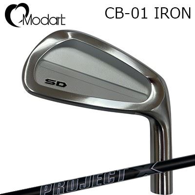 カスタムクラブ モダート CB-01 アイアン プロジェクトX オールブラックModart CB-01 Iron PROJECT X ALL BLACK単品~6本セット(#5~PW)|オーエスゴルフ