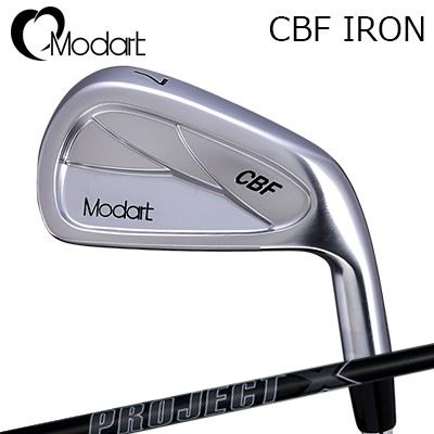 カスタム野球クラブ モダート CBF アイアン 事業計画X オール黒いことModart CBF  Iron PROJECT X ALL BLACK単品～7本仕掛ける(#4～PW) ゴルフ-クラブ