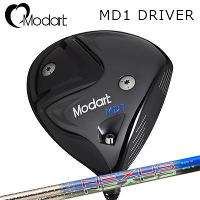 2025年モデル カスタムクラブ モダート MD1 ドライバー スチールファイバー ネクサス ブルー/ブラックModart MD1 Driver SteelFiber NEXUS BLUE/BLACK｜オーエスゴルフ