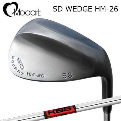 カスタム野球クラブ モダート SD ウェッジ HM-26 鉄砲青色 KBS Hi-Rev 2.0Modart SD Wedge HM-26 Gun Blue KBSハイレブ2.0 ウェッジ-メンズクラブ