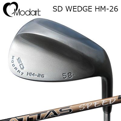 カスタムクラブ モダート SD ウェッジ HM-26 ガンブルー UST Mamiya ATTAS SPEED IRModart SD Wedge HM-26 Gun Blue USTマミヤ アッタス スピード｜オーエスゴルフ