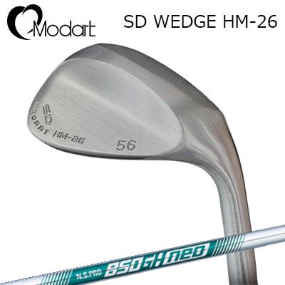 カスタムクラブ モダート SD ウェッジ HM-26 ノーメッキ N.S.PRO 850GH NEOModart SD Wedge HM-26 No Plating 日本シャフト NSプロ 850GH ネオ|オーエスゴルフ