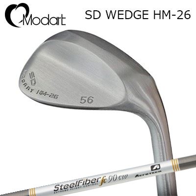 カスタムクラブ モダート SD ウェッジ HM-26 ノーメッキ SteelFiber fc CWModart SD Wedge HM-26 No Plating エアロテック スチールファイバー fc CW|オーエスゴルフ