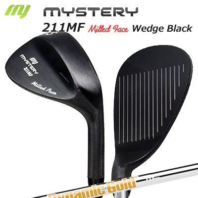 ミステリー 212MF ウェッジ トゥルーテンパー ダイナミックゴールド 115 墨染めMystery 212MF Milled Face Wedge/True Temper Dynamic Gold 115/カスタムクラブ/平面加工フェース｜オーエスゴルフ