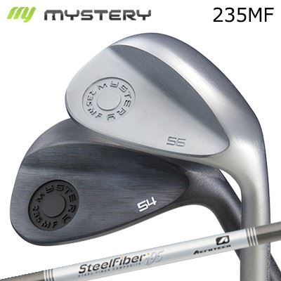 2025年モデル カスタムクラブ ミステリー 235MF ウェッジ ホワイトクロムメッキ/墨染 エアロテック スチールファイバー i CWThe MYSTERY 235MF WEDGE CHROME/DARK FINISHSteelFiber i CW|オーエスゴルフ