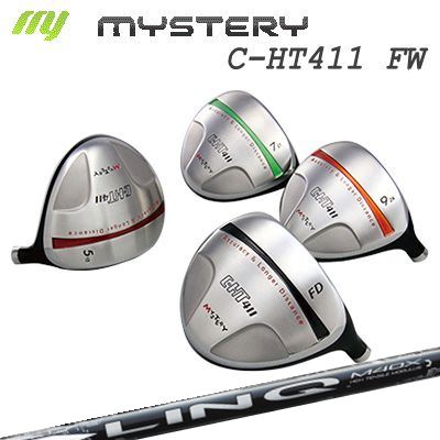 The MYSTERY C-HT411 FW UST Mamiya LIN-Q WHITE EXミステリー C-HT411 フェアウェイウッド USTマミヤ リンク ホワイトEX｜オーエスゴルフ