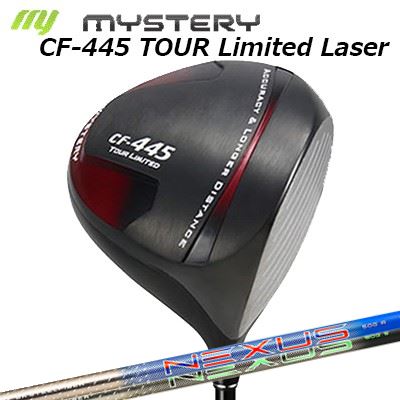 The Mystery CF-445 Tour Limited Laser Driver SteelFiber NEXUS BLUE/BLACKミステリー CF-445 ツアーリミテッド レーザー ドライバー スチールファイバー ネクサス ブルー/ブラック｜オーエスゴルフ 65,340円