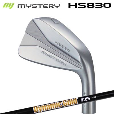 2024年モデル カスタムクラブ ミステリー HS-830 アイアン ダイナミックゴールド 105 オニキスブラックThe MYSTERY HS-830 IRON True Temper Dynamic Gold 105 ONYX BLACK単品~7本セット(#5~44)|オーエスゴルフ