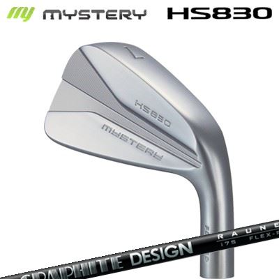 2024年モデル カスタムクラブ ミステリー HS-830 アイアン グラファイトデザイン ラウネ アイアン i60/i75/i90The MYSTERY HS-830 IRON RAUNE IRON i60/i75/i90単品~7本セット(#5~44)|オーエスゴルフ