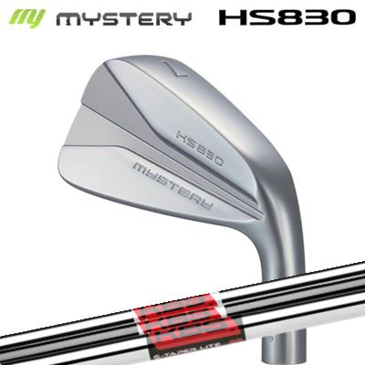 2024年モデル カスタムクラブ ミステリー HS-830 アイアン KBS エステーパー(マネーテーパー)/ブラックPVD/ライトThe MYSTERY HS-830 IRON KBS S-TAPER/S-TAPER Black PVD/S-TAPER LITE単品～7本セット(#5～44)