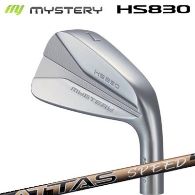 2024年モデル カスタムクラブ ミステリー HS-830 アイアン USTマミヤ アッタス スピードThe MYSTERY HS-830 IRON UST Mamiya ATTAS SPEED IR単品~7本セット(#5~44)|オーエスゴルフ