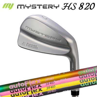 カスタムクラブ/2021年モデル/ミステリー HS820 アイアン オートフレックスシャフト アイアン用The MYSTERY HS820 IRON Auto Flex Shaft for Iron/中空アイアン/ルール適合/高反発6本セット(#6~GW)|オーエスゴルフ