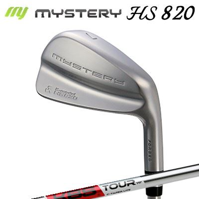 カスタムクラブ/2021年モデル/ミステリー HS820 アイアン ケービーエス シーテーパー ライトThe MYSTERY HS820 IRON KBS C-TAPER LITE/中空アイアン/ルール適合/高反発6本セット(#6～GW)｜オーエスゴルフ