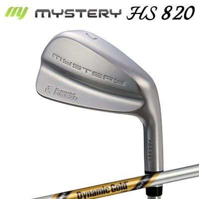 カスタムクラブ/2021年モデル/ミステリー HS820 アイアン ダイナミックゴールド ツアーイシューThe MYSTERY HS820 IRON Dynamic Gold Tour Issue/中空アイアン/ルール適合/高反発/6本セット(#6~GW)|オーエスゴルフ