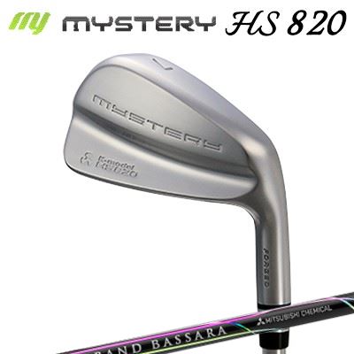 カスタムクラブ/2021年モデル/ミステリー HS820 アイアン グランド バサラ アイアンThe MYSTERY HS820 IRON GRAND BASSARA IRON/中空アイアン/ルール適合/高反発/6本セット(#6~GW)|オーエスゴルフ