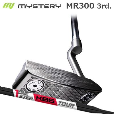 不可思議 MR-300 三塁ベース パター KBS ワンステップパター 黒いこと完成Mystery MR-300 3rd PUTTER KBS ONE STEP PUTTER BLACK