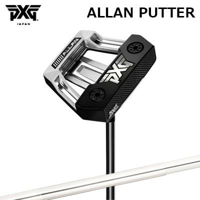 PXG カスタム 2024年真似形 アラン ゼロトルクパター  シマダゴルフ NPS-140 ピン印字機 パター立て坑PXG 2024 Custom Putter ALLAN PUTTER Shimada NPS-140
