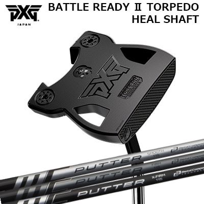 PXG カスタム 組み討ち成人女性2 トルピード パター 踵立て坑 フジクラ MC パター 立て坑PXG 2025 BATTLE READY II TORPEDO PUTTER HEAL SHAFT Fujikura MC Putter shaft