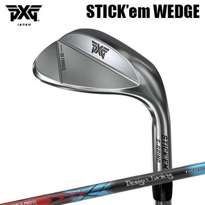 PXGカスタム特注野球クラブ 突っ支い棒 エム ウェッジ Cr デザインチューニング モーダス3 周遊旅行105PXG STICK\u0027em WEDGE Chrome Design Tuning Color Steel MODUS3 TOUR 105