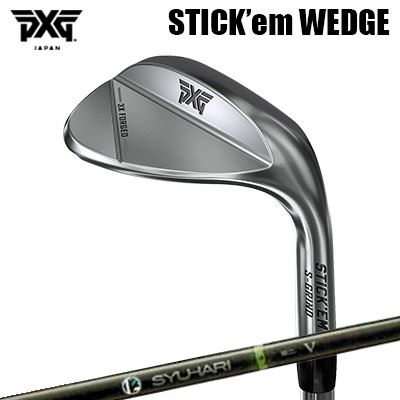 PXGカスタム特注野球クラブ 突っ支い棒 エム ウェッジ Cr スリリング シュハリ アイアンPXG STICK\u0027em WEDGE Chrome Treering SYUHARI IRON