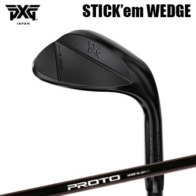 PXGカスタム特注野球クラブ 突っ支い棒 エム ウェッジ エクストリームダーク クレイジー プロト 1フレックス ウェッジPXG STICK\u0027em WEDGE Extreme Dark CRAZY PROTO 1-Flex WEDGE