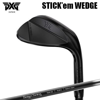 PXGカスタム特注クラブ スティック エム ウェッジ エクストリームダーク デザインチューニング カラースチール フロストブラックPXG STICK'em WEDGE Extreme Dark Design Tuning LABO SERIES COLOR STEEL FROST BLACK｜オーエスゴルフ