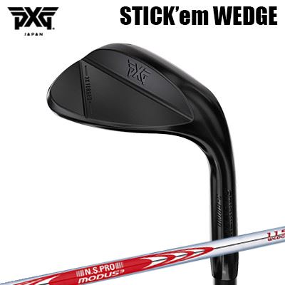 PXGカスタム特注野球クラブ 突っ支い棒 エム ウェッジ エクストリームダーク 日本立て坑 NS労働者階級 モーダス3 ウェッジPXG STICK\u0027em WEDGE Extreme Dark N.S.PRO MODUS3 WEDGE