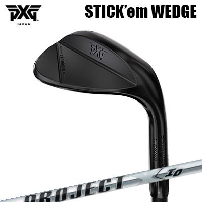 PXGカスタム特注野球クラブ 突っ支い棒 エム ウェッジ エクストリームダーク 事業計画X アイ・オーPXG STICK\u0027em WEDGE Extreme Dark PROJECT X IO