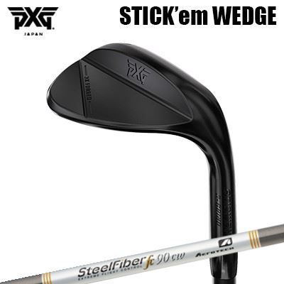 PXGカスタム特注野球クラブ 突っ支い棒 エム ウェッジ エクストリームダーク エアロテック スチール写真衣料繊維 fc CWPXG STICK\u0027em WEDGE Extreme Dark SteelFiber fc CW スポーツ・アウトドア-ゴルフ-ウェッジ