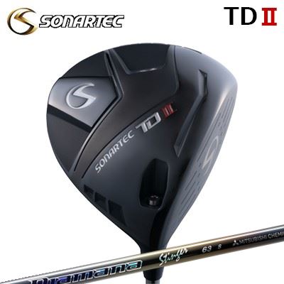 2021年青写真 カスタム野球クラブ ソナテック TD2 １番ウッド 三菱ケミカル ディアマナ スティンガーSONARTEC TD2 Driver MITSUBISHI CHEMICAL Diamana Stinger