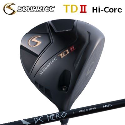 2021年模範例 カスタム野球クラブ ソナテック TD2 高手向かい１番ウッド エヌジーエス ディーシー 主人公SONARTEC TD2 Hi-Core Driver NGS DC HERO