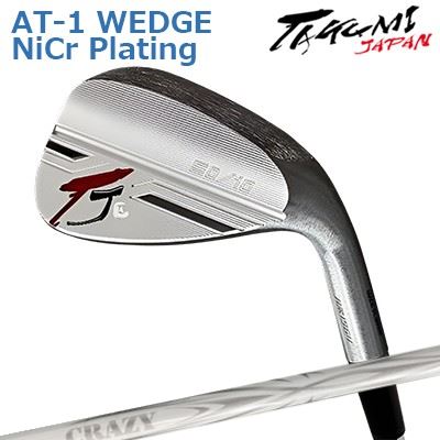 匠JAPAN タイプ AT-1 ウェッジ K-SQUARE MODEL NiCr ミラー/サテン仕上げクレイジー アロー アイアン(新デザイン)Takumi Japan TYPE AT-1 WEDGE NiCr Mirror/Satin Finish CRAZY ARROW IRON New Design｜オーエスゴルフ