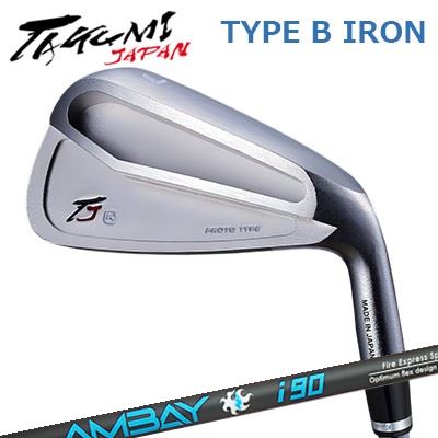 匠JAPAN タイプ B アイアン PROTO TYPE/VINTAGE MODEL ファイアーエクスプレス スピリッツ アンバイアイアンTakumi Japan TYPE B IRON Fire Express Spirits AMBAY IRON5本セット(#7~A) |オーエスゴルフ