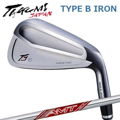 匠JAPAN 手合い B アイアン PROTO TYPE/VINTAGE MODEL エーエムティー 赤いことTakumi Japan TYPE B IRON AMT RED5本書き割り(#7～A)