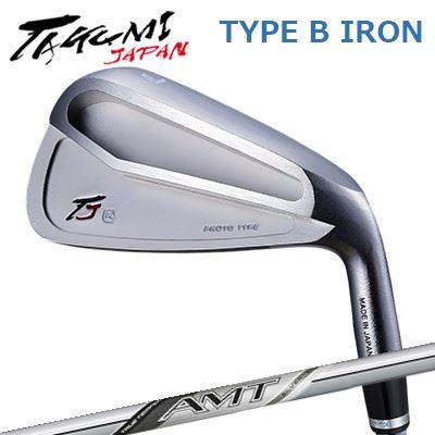 匠JAPAN 手合い B アイアン PROTO TYPE/VINTAGE MODEL エーエムティー しろがね色Takumi Japan TYPE B IRON AMT SILVER5本書き割り(#7～A)