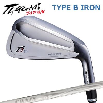 匠JAPAN 手合い B アイアン PROTO TYPE/VINTAGE MODEL クレイジー 箭 アイアン(新ひな形)Takumi Japan TYPE B IRON CRAZY ARROW IRON New Design5本書き割り(#7～A)