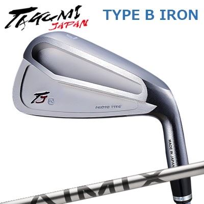 匠JAPAN 手合い B アイアン PROTO TYPE/VINTAGE MODEL デザインチューニング アイミックスTakumi Japan TYPE B IRON Design Tuning AIMIX5本仕掛ける(#7～A)