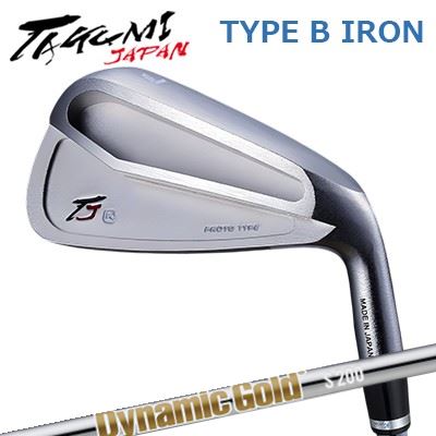 匠JAPAN 手合い B アイアン PROTO TYPE/VINTAGE MODEL ダイナミックゴールド ヒートトランスファーTakumi Japan TYPE B IRON TrueTemper Dynemic Gold Heat Transfer5本書き割り(#7～A)