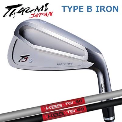 匠JAPAN 手合い B アイアン PROTO TYPE/VINTAGE MODEL KBS 周遊旅行 黒鉛 アイアンTakumi Japan TYPE B IRON KBS TOUR GRPHITE IRON TGI5本書き割り(#7～A)