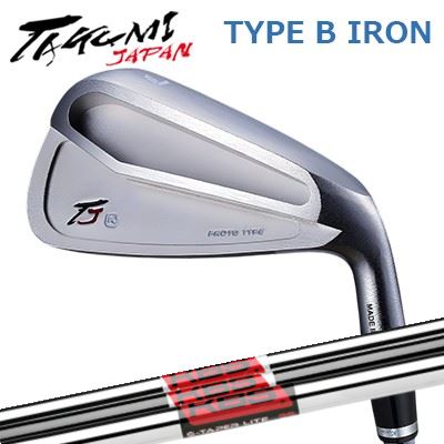 匠JAPAN 手合い B アイアン PROTO TYPE/VINTAGE MODEL KBS エステーパー(マネーテーパー)/黒いことPVD/点火装置Takumi Japan TYPE B IRON KBS S-TAPER/S-TAPER Black PVD/S-TAPER LITE5本書き割り(#7～A)