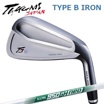 匠JAPAN 手合い B アイアン PROTO TYPE/VINTAGE MODEL 日本矢がら NS労働者階級 950GH ネオTakumi Japan TYPE B IRON N.S.PRO 950GH NEO5本書き割り(#7～A)