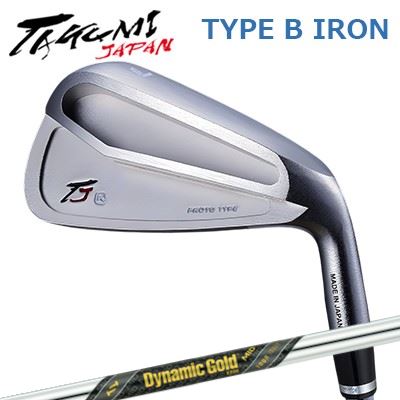 匠JAPAN 手合い B アイアン PROTO TYPE/VINTAGE MODEL トゥルーテンパー ダイナミックゴールド ミッド 95 ツアーイシューTakumi Japan TYPE B IRON TrueTemper Dynemic Gold MID 95 TOUR ISSUE5本書き割り(#7～A)
