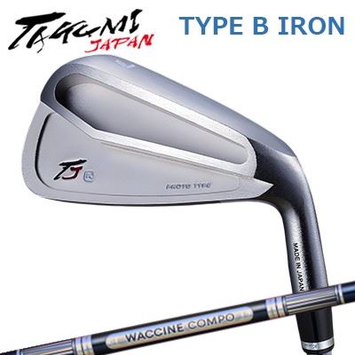 匠JAPAN 手合い B アイアン PROTO TYPE/VINTAGE MODEL ワクチンコンポ GR301 アイアンTakumi Japan TYPE B IRON WACCINE COMPO GR301 IR5本書き割り(#7～A)