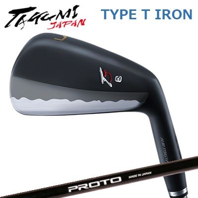 匠JAPAN 手合い T アイアン K SQUARE MODEL クレイジー プロト 1フレックス アイアンTakumi Japan TYPE T IRON CRAZY PROTO 1-Flex IRON単品～6本仕掛ける(#5～P)