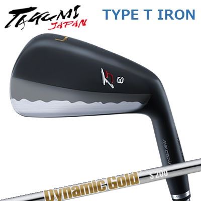 匠JAPAN 手合い T アイアン K SQUARE MODEL ダイナミックゴールド ヒートトランスファーTakumi Japan TYPE T IRON TrueTemper Dynemic Gold Heat Transfer単品～6本仕掛ける(#5～P)
