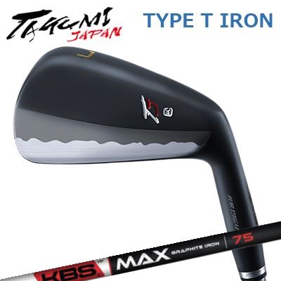 匠JAPAN 手合い T アイアン K SQUARE MODEL KBS マックスグラファイトアイアンTakumi Japan TYPE T IRON KBS MAX GRPHITE IRON単品～6本書き割り(#5～P)
